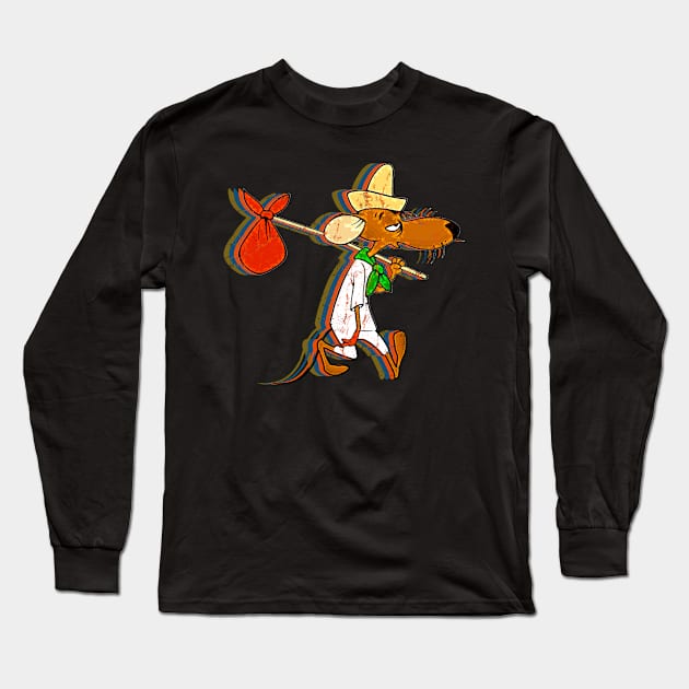 Vintage Slowpoke Rodriguez Long Sleeve T-Shirt by TheRetroFuture